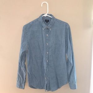 J Crew Chambray Shirt Medium